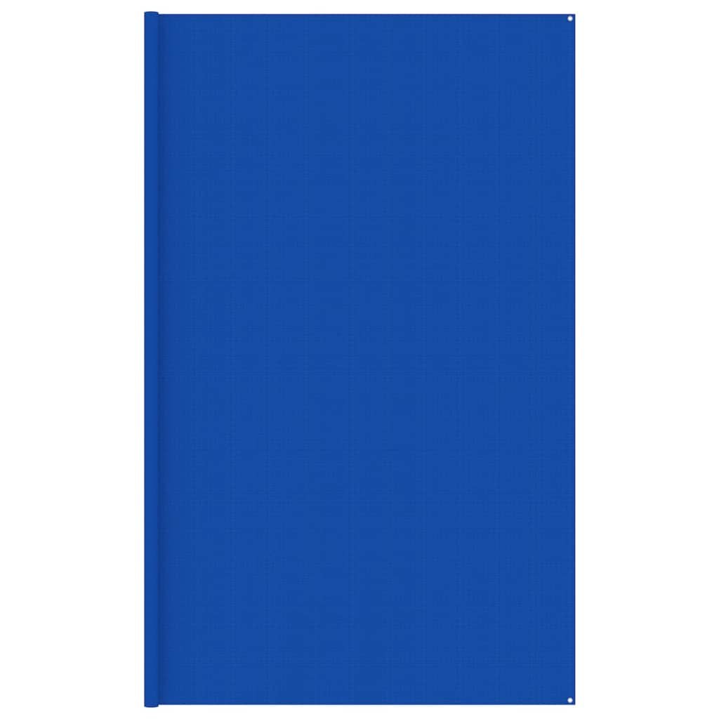 Wykładzina do namiotu, 400 x 600 cm, niebieska, HDPE Lumarko!