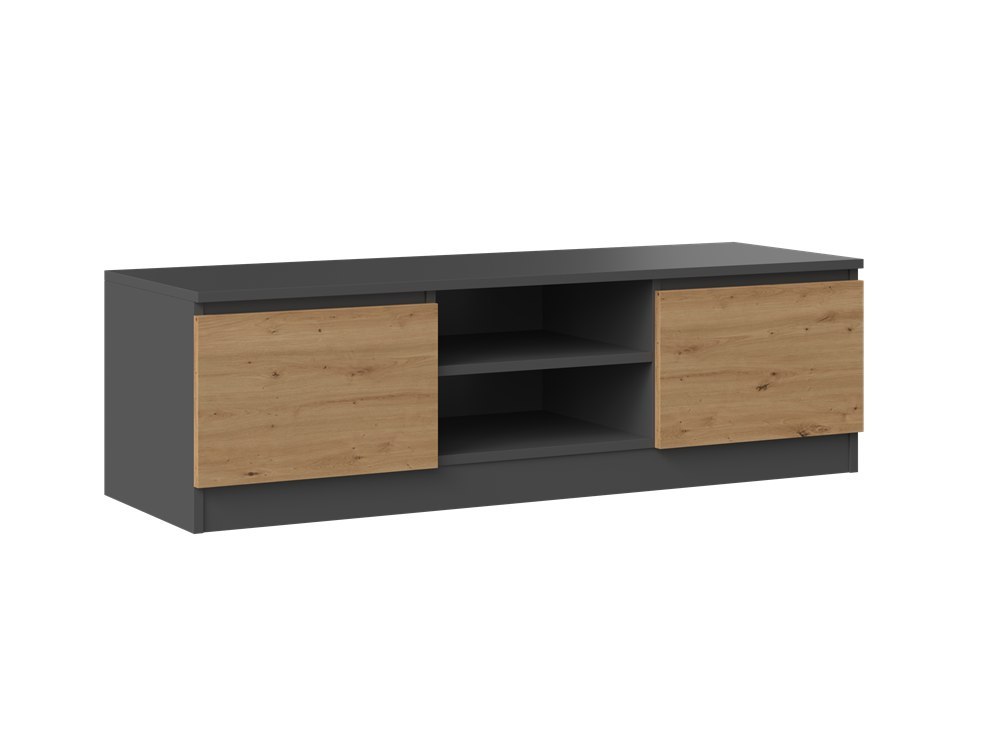 Lumarko Stolik Rtv Malwa 120 - Antracyt / Dąb Artisan