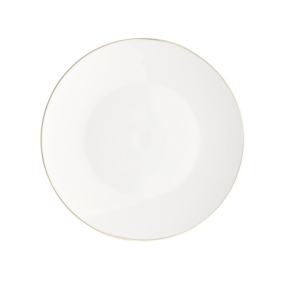 Lumarko Talerz Deserowy 20cm Porcelana Kremowa