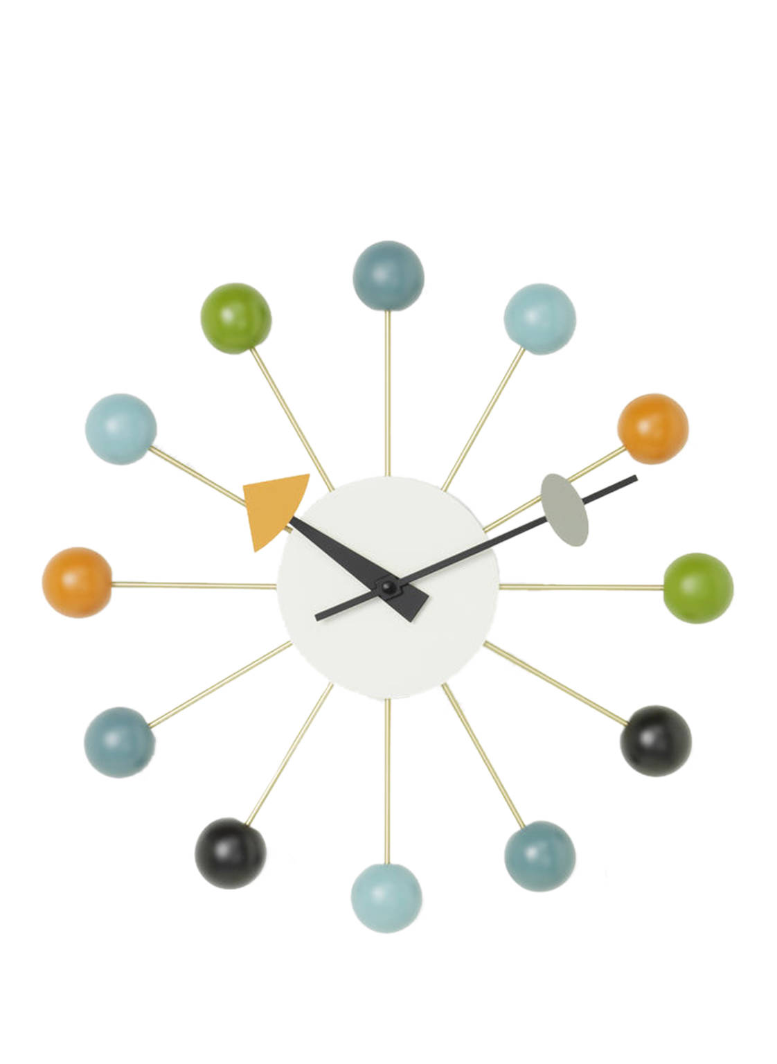Vitra Zegar Ścienny Ball Clock blau