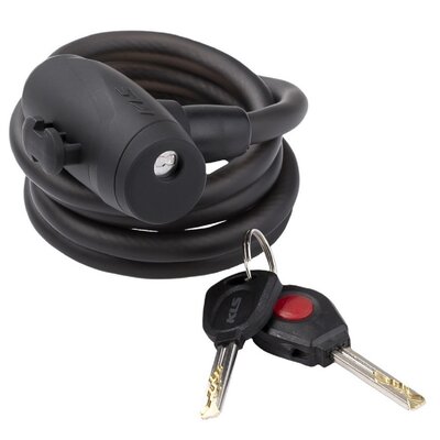 Kellys Zapięcie Coil KL-051 czarny / Rozmiar: 150 cm