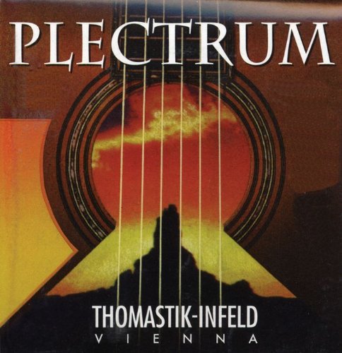 Thomastik Einzelsaite D .033 Bronze mit Seideneinlage, umsponnen, roundwound AC033 für Akustikgitarre Plectrum Acoustic Series Satz AC112