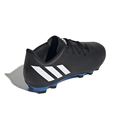 adidas Predator Edge.4 FxG J, dziecięce buty piłkarskie, Czarny Biały Czerwony Negbás Ftwbla Rojint, 35.5 EU