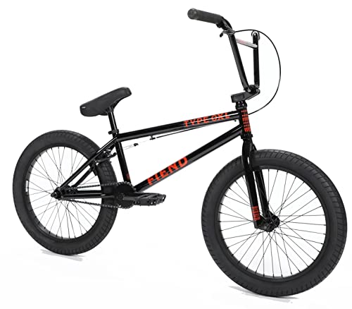 Fiend BMX Gloss Black Chrome Type O XL Freestyle BMX, 21