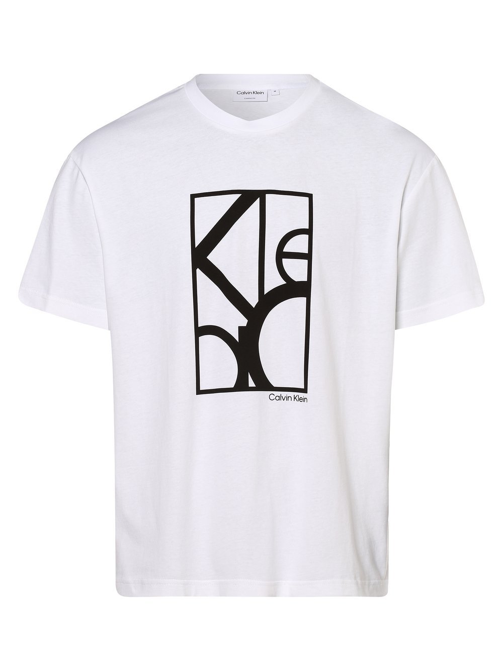 Calvin Klein - T-shirt męski, biały