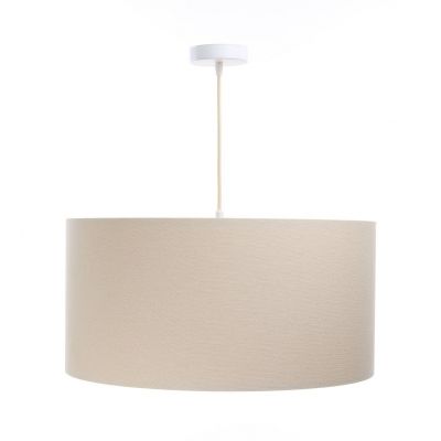 BPS Koncept Boho lampa wisząca 1x60W kremowy/beżowy 0E0-130-50