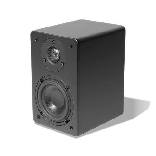SPEAKER BOOKSHELF BLACK CT-4 TRUAUDIO