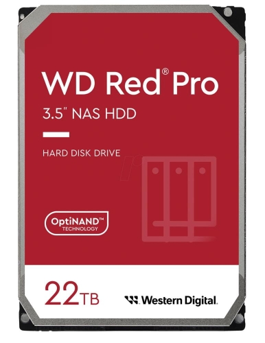 Western Digital HDD SATA 22TB 6GB/S 512MB/RED PRO WD221KFGX WDC