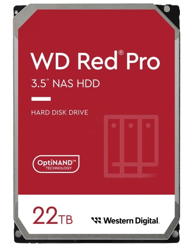 HDD SATA 22TB 6GB/S 512MB/RED PRO WD221KFGX WDC