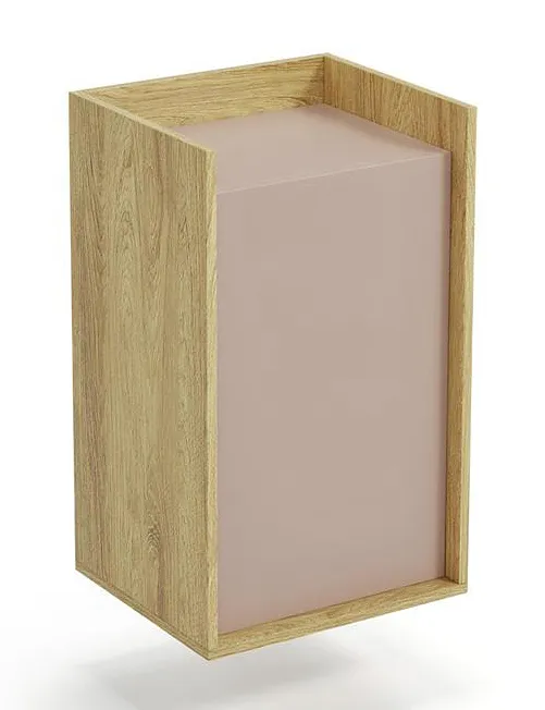 Szafka modułowa 83cm hikora + róż antyczny A2-S98