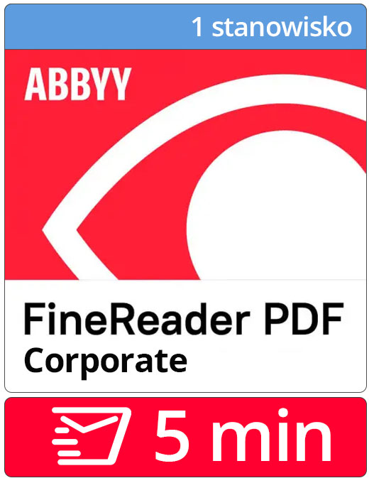 Abbyy FineReader PDF 16 Corporate (1 stanowisko, 36 miesięcy)