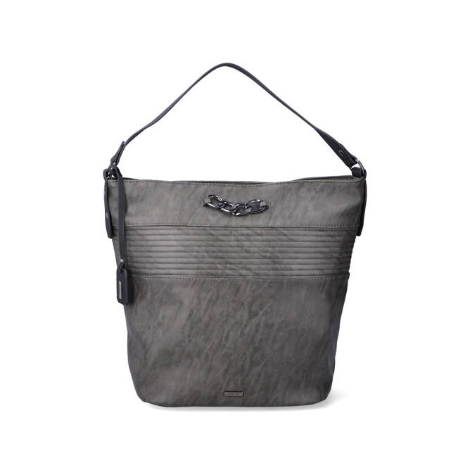 RIEKER H1407-45 grey, torebka, listonoszka damska - Rieker