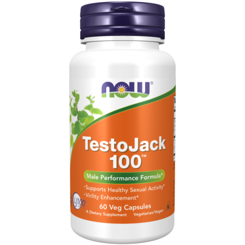 Now® Foods NOW TestoJack 100, 60 kapsułek roślinnych