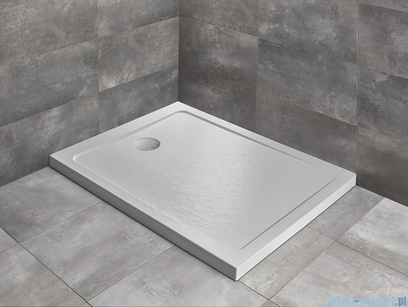 Radaway Doros F Stone brodzik 120x70x5,5 biały SDRF1270-01-04S