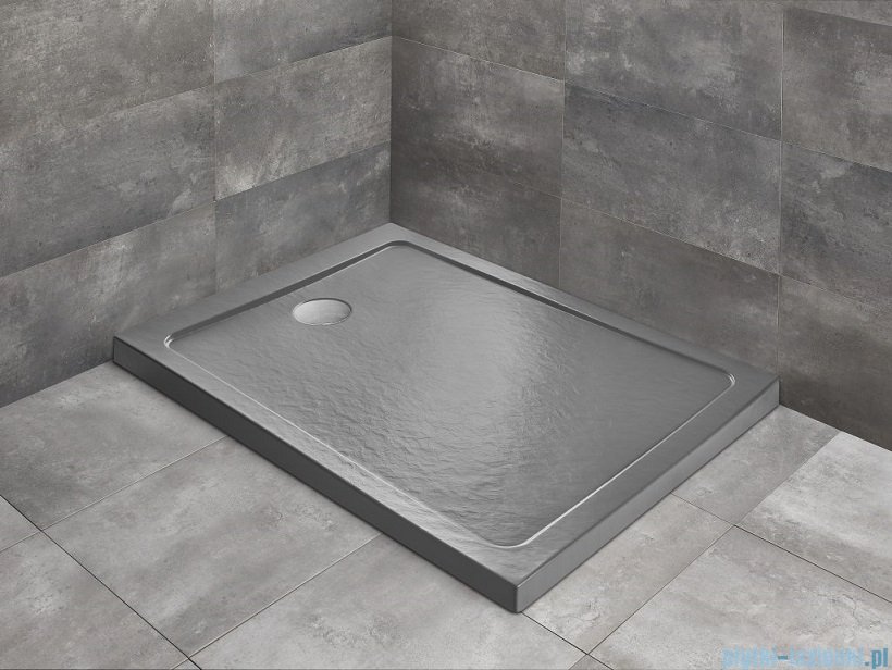 Radaway Doros F Stone brodzik 140x80x5,5 antracyt SDRF1480-01-64S