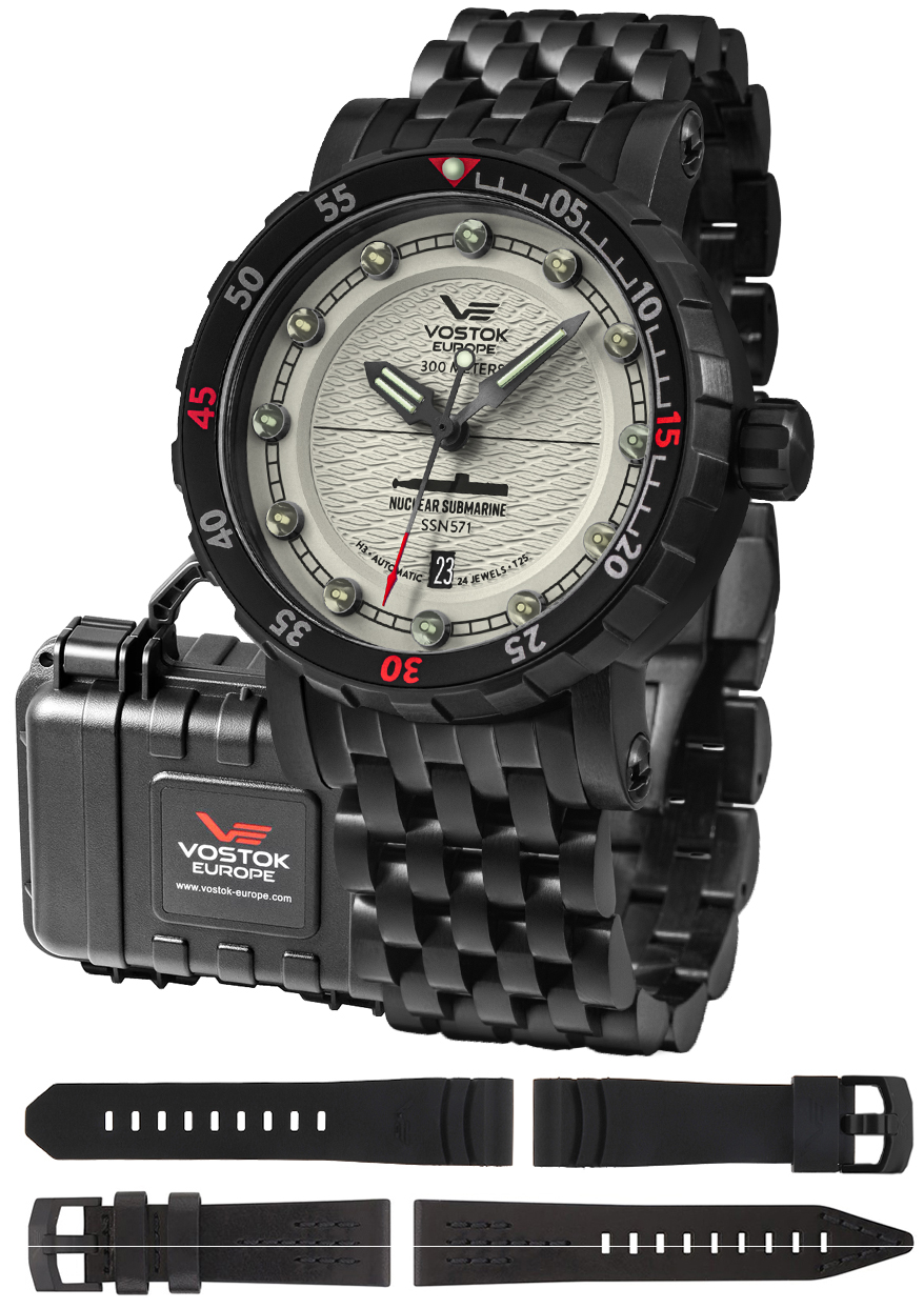 Zegarek Vostok Europe NH35A-571C607B SSN 571 Nuclear Submarine Automatic