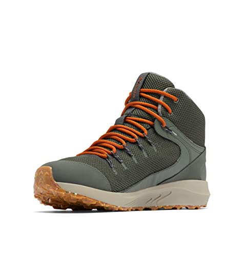 Columbia Męskie buty trekkingowe Trailstorm Mid Waterproof Omni Heat, Żwir ciepła miedź, 42 EU