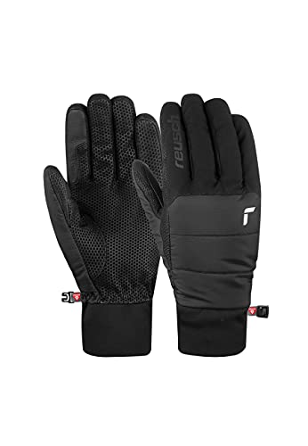 Reusch Unisex Kavik rękawiczki z funkcją Touch -Tec 7702 czarne/srebrne, rozmiar 7,5