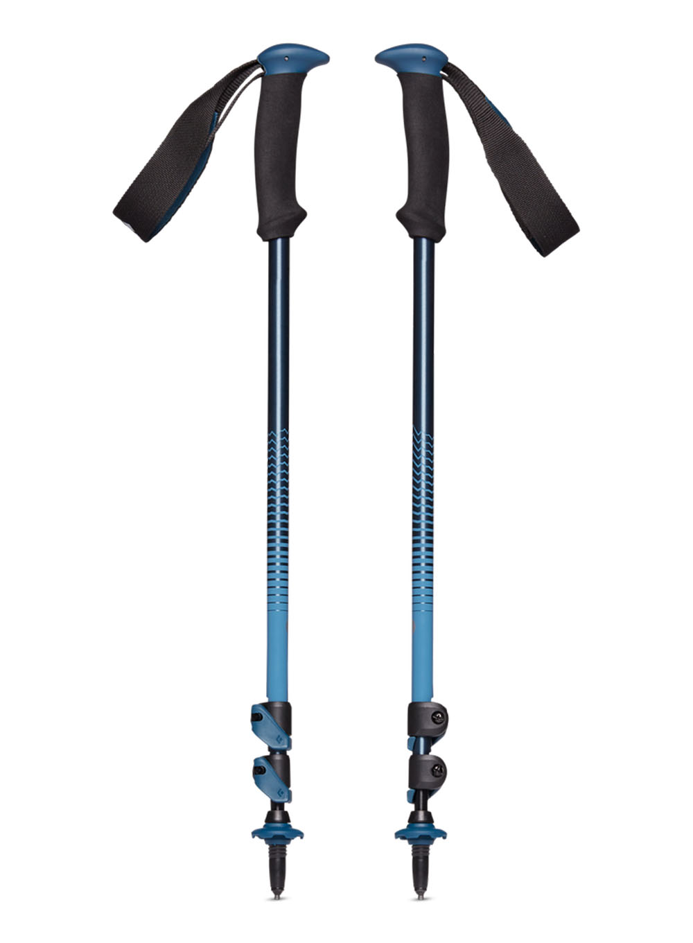 Kije trekkingowe Black Diamond Trail Back - azurite