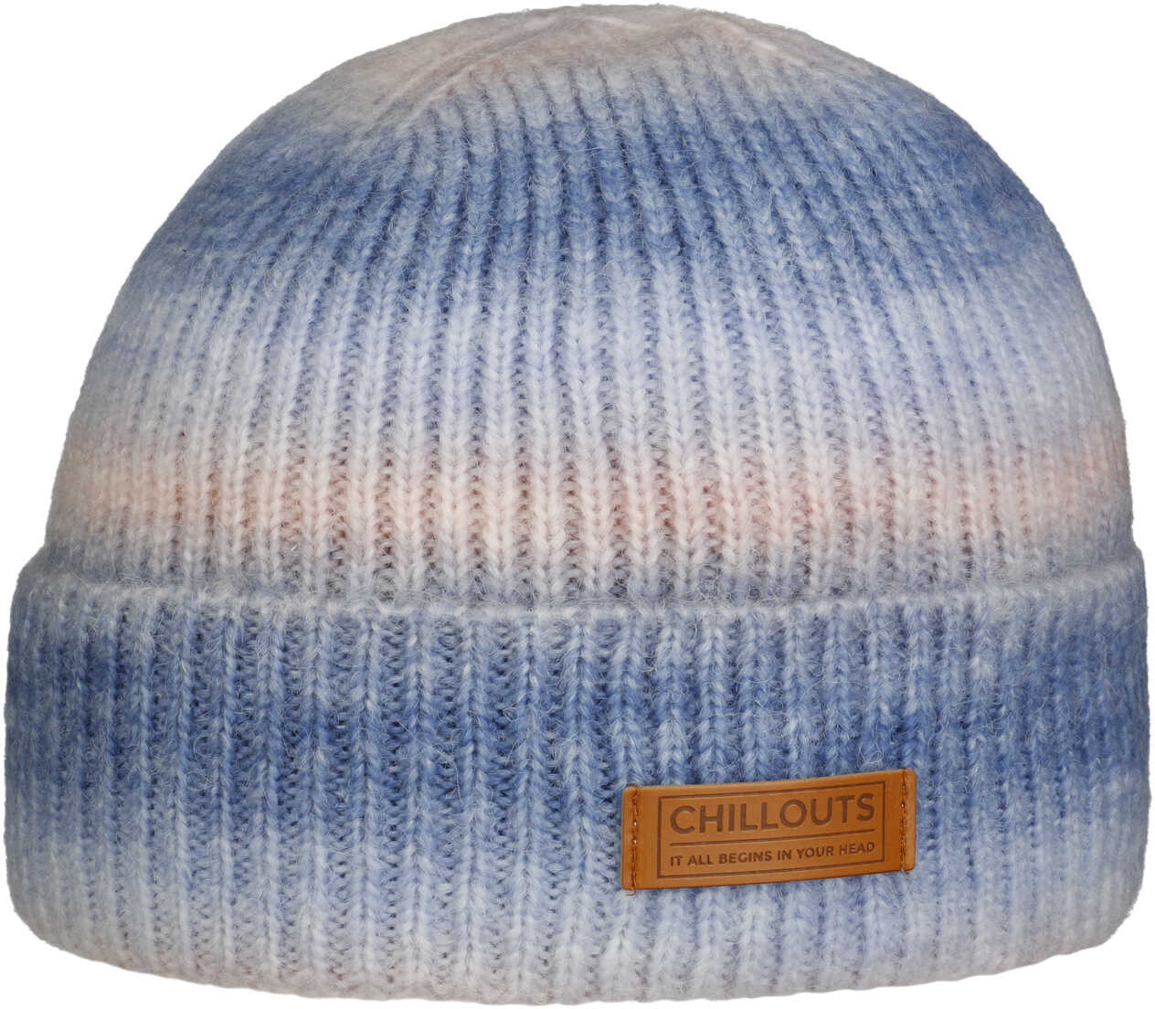 Czapka Beani Rainbow by Chillouts, niebieski, One Size