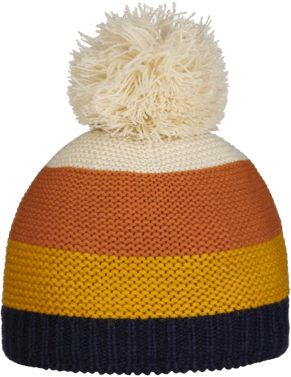 Czapka z Pomponem Four Colours, ciemnoniebieski, 49-51 cm