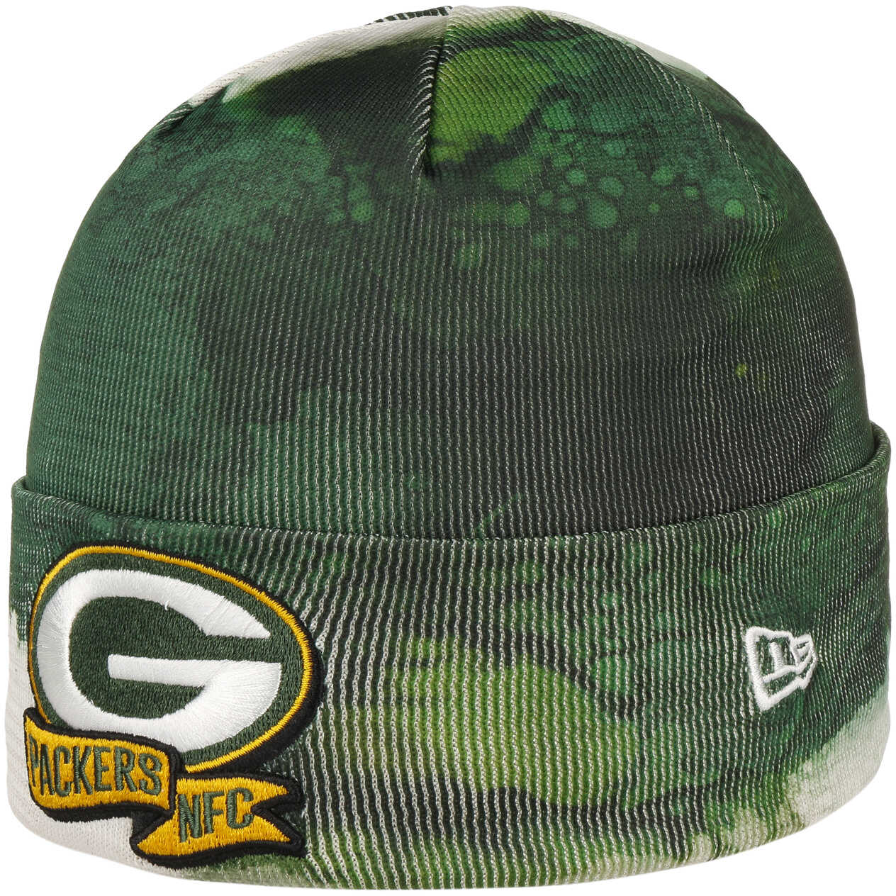 Czapka Beani NFL 22 Ink Knit Packers by New Era, zielony, One Size