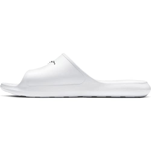 Nike męskie klapki victori, White Black White, 49.5 EU