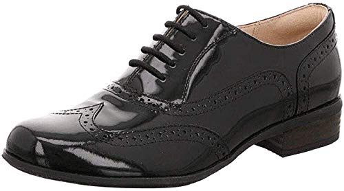 Clarks Damskie czółenka z dębu hamble, Czarny, 41.5 EU
