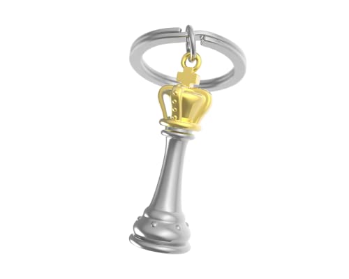 O meta[l]morphose METALMORPHOSE - Brelok Szachowy - MTM240-01, Srebrny, złoty, Taille unique