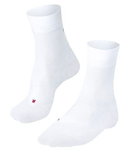 FALKE Damskie skarpety do biegania RU4 Endurance, bawełna, 1 para, białe (White 2000), 37-38