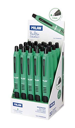 Mediolan - Wystawca 20 długopisów Compact zielony