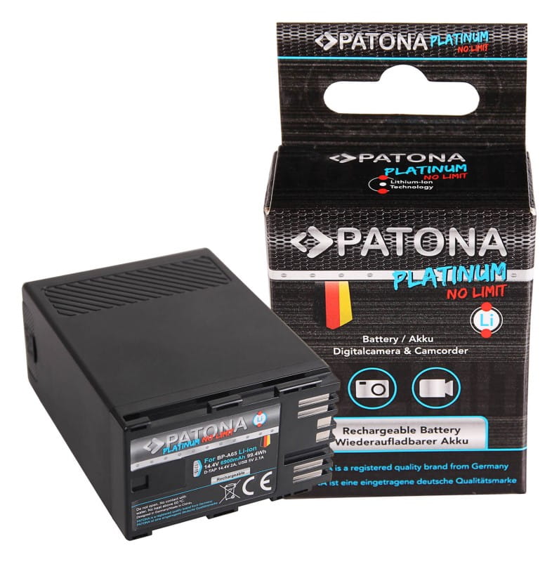 Akumulator PATONA PLATINUM CANON BP-A65