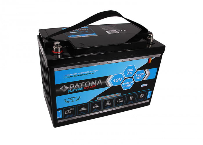 Akumulator PATONA Platinum LiFePO4 12V 100Ah 1200Wh