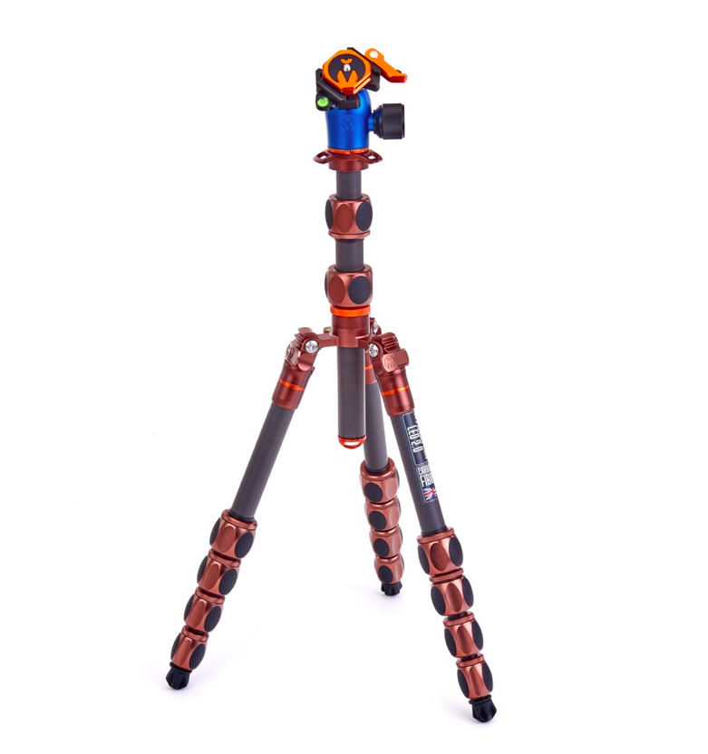 Statyw 3 Legged Thing Pro 2.0 Leo & głowica Pro LV Brązowy