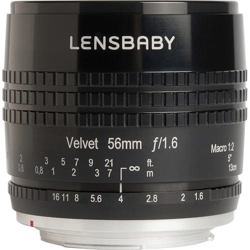 Lensbaby Velvet 56mm f/1.6 do Nikon Z