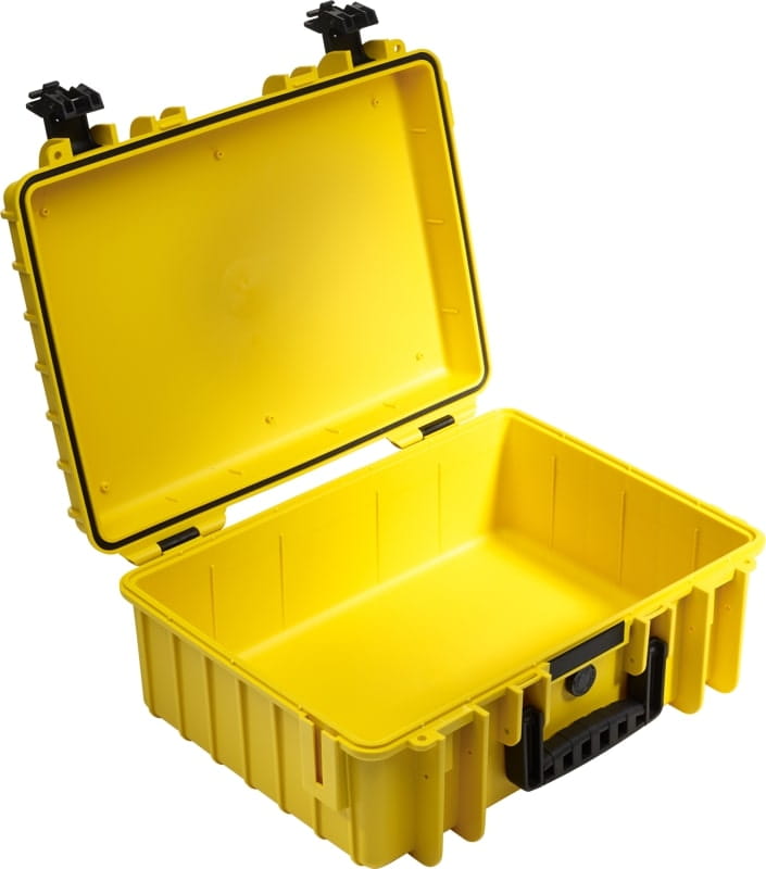 Walizka B&W Outdoor Cases Typ 5000 bez wypełnienia (Żółta)
