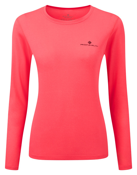 RONHILL Koszulka biegowa z długim rękawem damska CORE L/S TEE różowa
