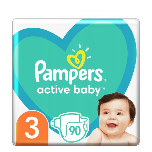 Pampers Active Baby Giant Pack 3 Midi 90szt