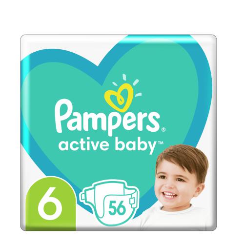 Pampers Active Baby 6 56 szt.