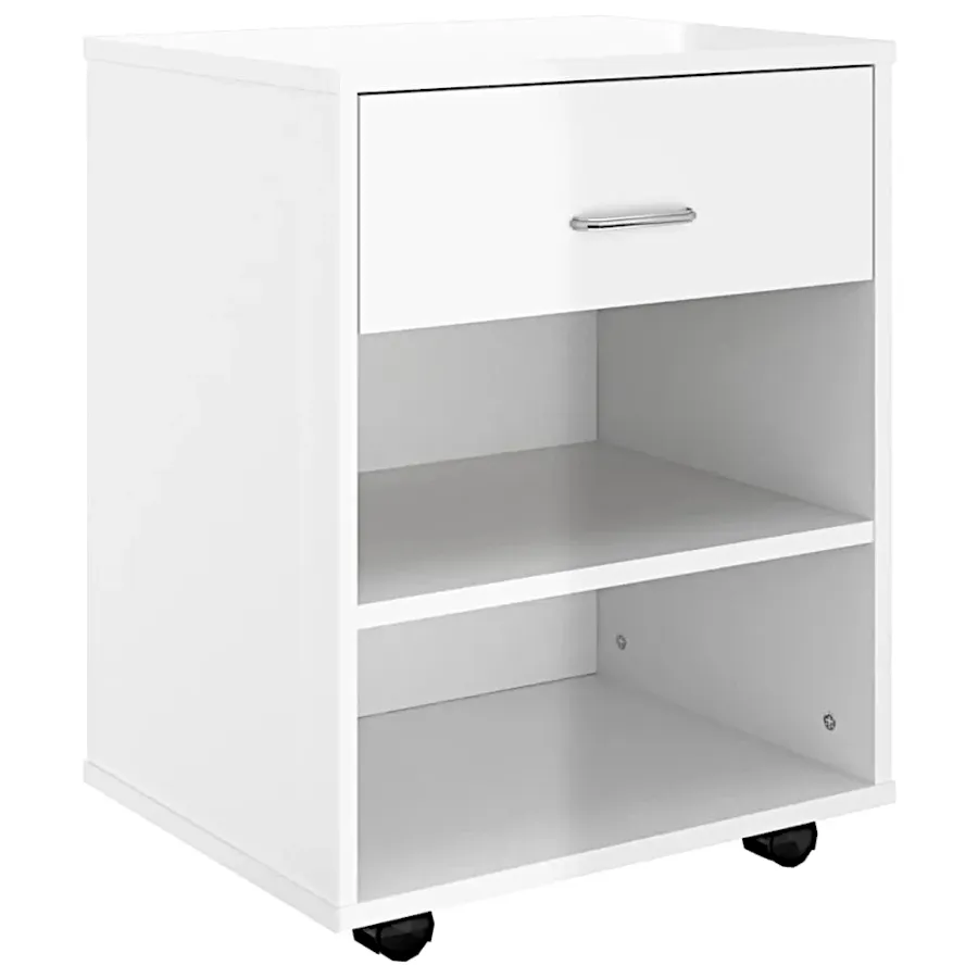 Elior Biały kontenerek pod biurko połysk W1-R87