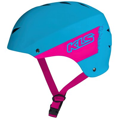 Kask rowerowy KELLYS Jumper Mini 022 Niebiesko-różowy dla Dzieci  rozmiar XS/S)