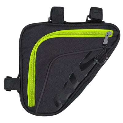 Kellys Torba rowerowa na ramę wedge eco czarny limonkowy