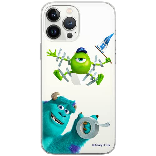 ERT GROUP etui na telefon Xiaomi REDMI 10, case oryginalny i oficjalnie licencjonowany przez Disney, wzór Potwory i Spółka 001, plecki z TPU częściowo przeźroczyste