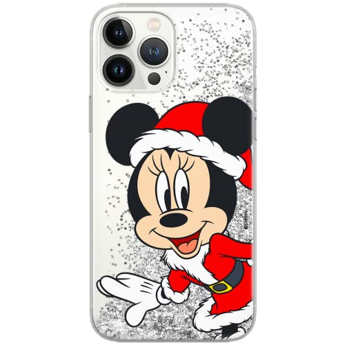ERT GROUP etui na telefon Apple Iphone XS Max, case oryginalny i oficjalnie licencjonowany przez Disney, wzór Minnie 062, optymalnie dopasowane, z efektem płynnego brokatu
