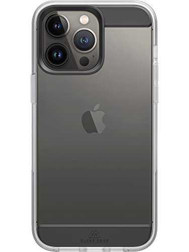 Black Rock - Etui Air Wytrzymałe etui pasuje do Apple iPhone 14 Pro Max I etui na telefon komórkowy, przezroczyste, przezroczyste, cienkie (czarne)