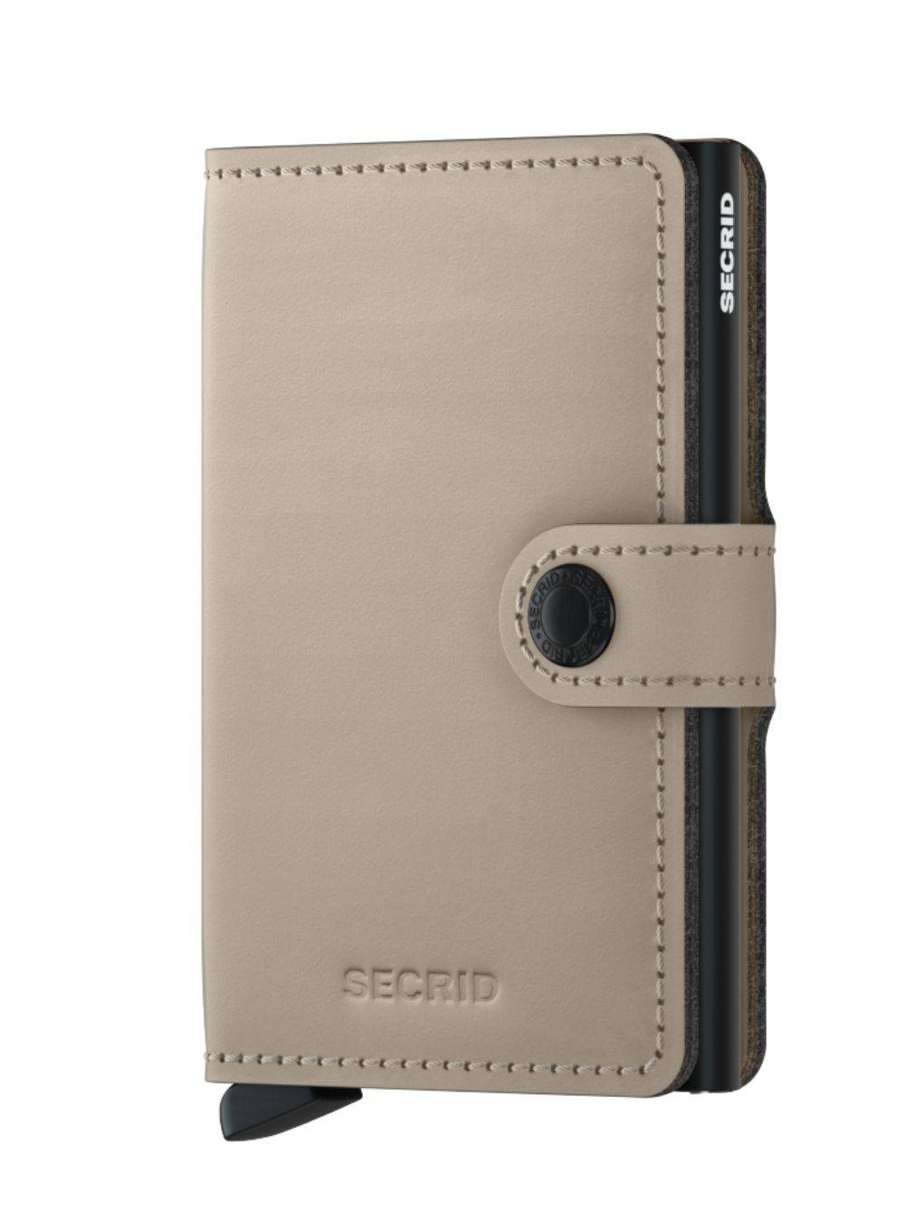 Kompaktowy portfel RFID Secrid Miniwallet Matte - desert