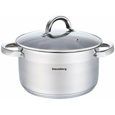 KLAUSBERG GARNEK Z POKRYWĄ 24cm KLAUSBERG KB-7126 6L KB-7126