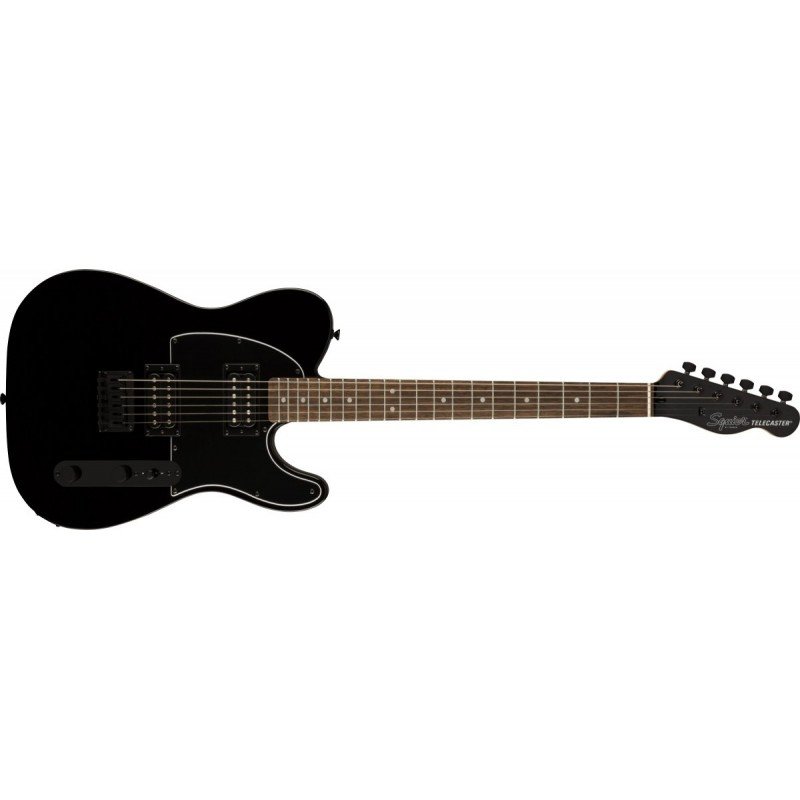 Squier Factory Special Run Affinity Series Telecaster Humbucker Laurel Fingerboard Black Pickguard Matching Headstock Black Hardware Metallic Black