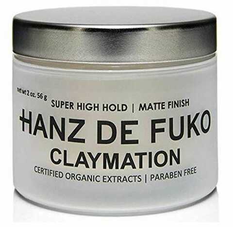 Hanz de Fuko Claymation Glinka do włosów bardzo mocny chwyt/matowe wykończenie 60ml