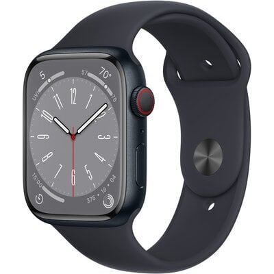 Apple Watch 8 GPS + Cellular 45mm Aluminium MNK43WB/A Czarny